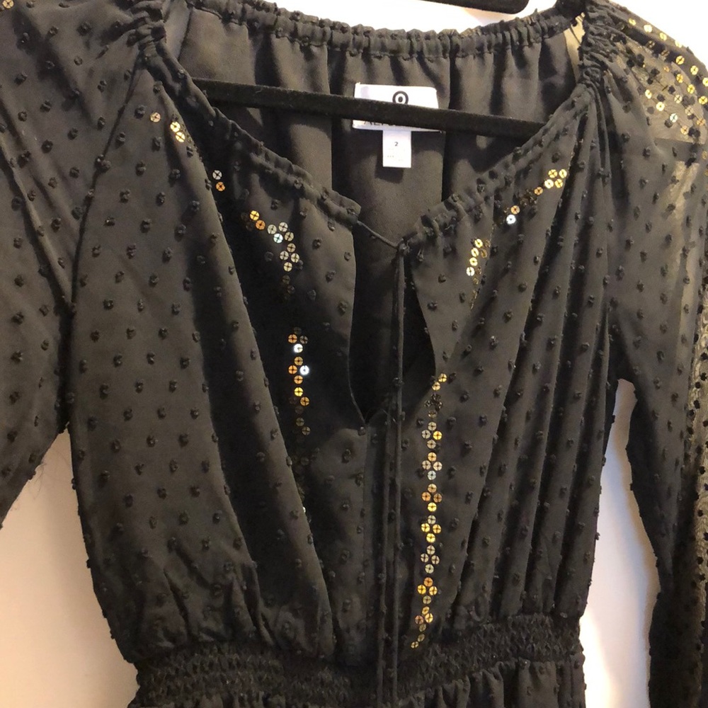 Altuzarra black midi long sleeves dress - Picture 2 of 3